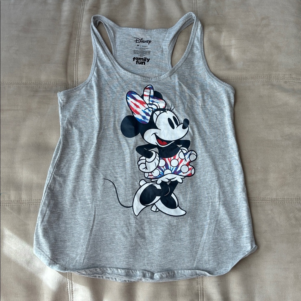 Disney Family Fun Minnie Mouse Tank Top Size Medium
